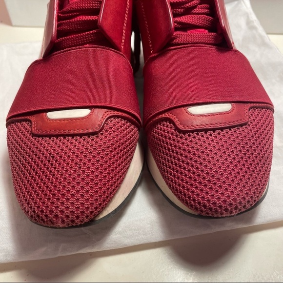 Balenciaga Red Race Runners - Picture 4 of 9